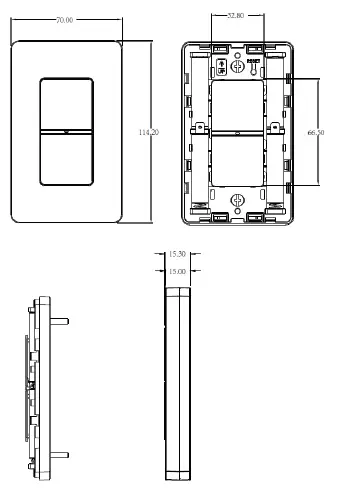 GE Current WWD2-2 Wireless Wall Dimmer 1