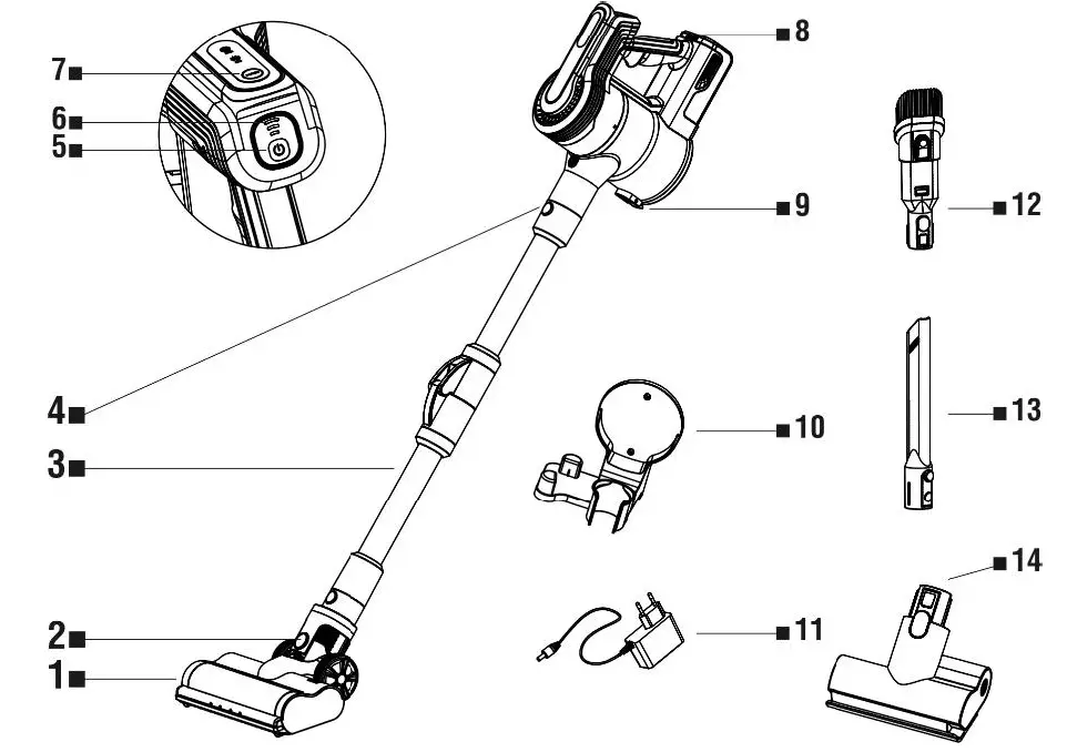 TESLA-PureStar-E60-Stick-Handheld-Vacuum-Cleaner-1