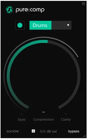sonible pure comp app - Playback & learning