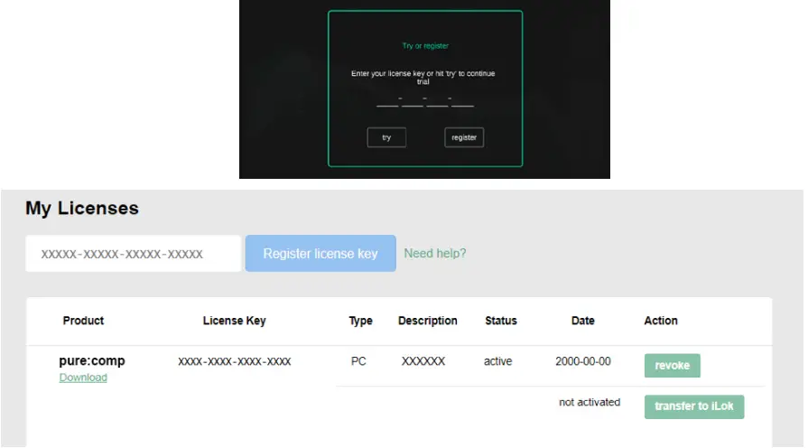 sonible pure comp app - connection requirements