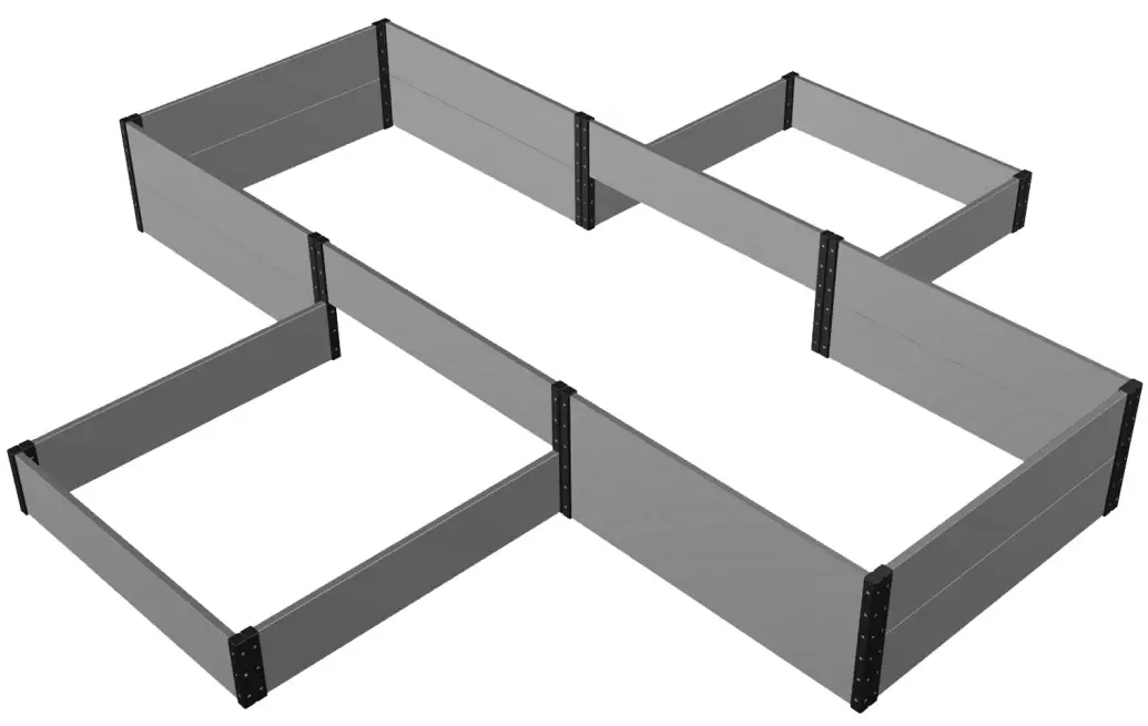 K2203 Cross Raised Garden Bed