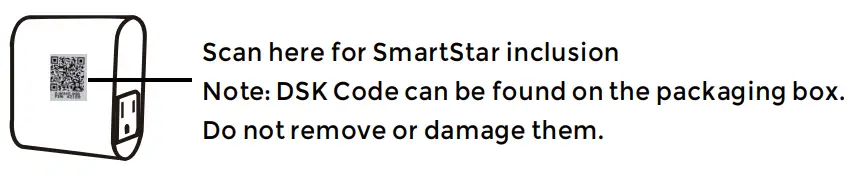 EVA LOGIK ZW36 Z Wave Smart Plug - QR CODE