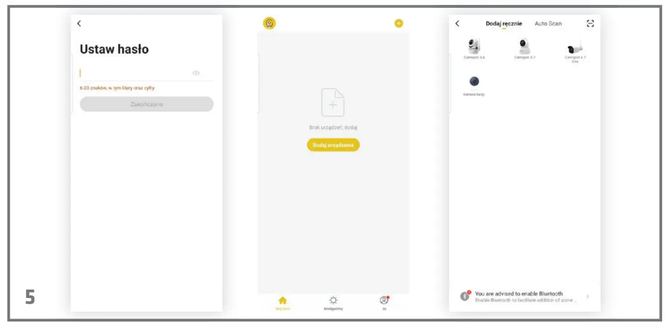 Add device manually (see fig. 5)