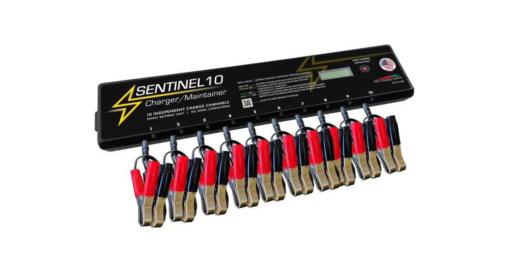 Pro Charging Systems 7qp-12f950p25-c00 Sentinel 10 Bank Charger Maintainer User Manual