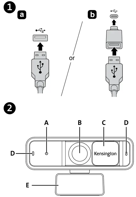 Kensington W2050 Pro 1080p Auto Focus Webcam - figure 2