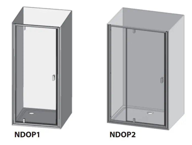 RAVAK NDOP1 80 Shower Door