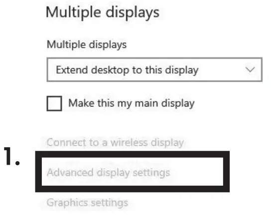 ICY BOX IB DK2116 C USB Type C Notebook Docking Station - display settings