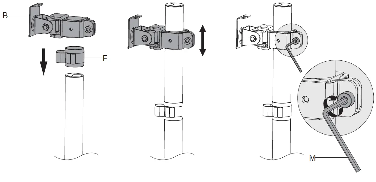 V I V O-STAND-V001C-Single-Monitor-Desk-Mount-10