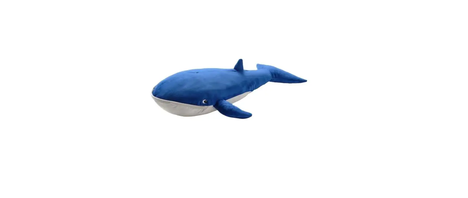 Ikea Blåvingad Soft Toy Blue Whale 39 Inch Instructions