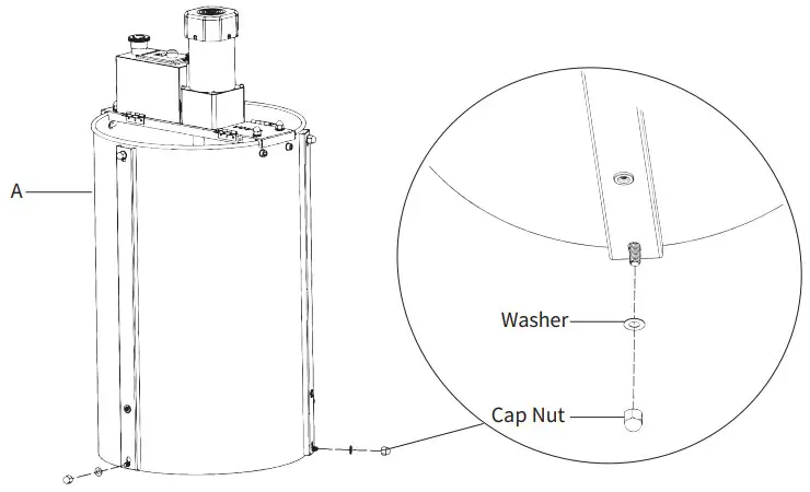 V I V O BEE-V004E Electric 4 to 8 Frame Stainless Steel Honey Extractor - fig 3