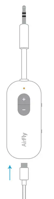 twelve south AirFly SE Bluetooth Transmitter Connects Wireless Headphones - pairing 11