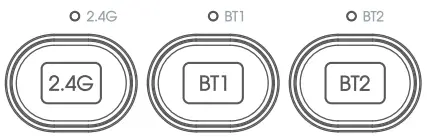 WALTON WMDK001WN Multi Device Keyboard - Key