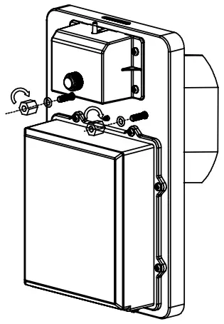 Euri Lighting EOL-WL02BK-2100e LED Commercial Fixture Mini Wall Pack - fig 3