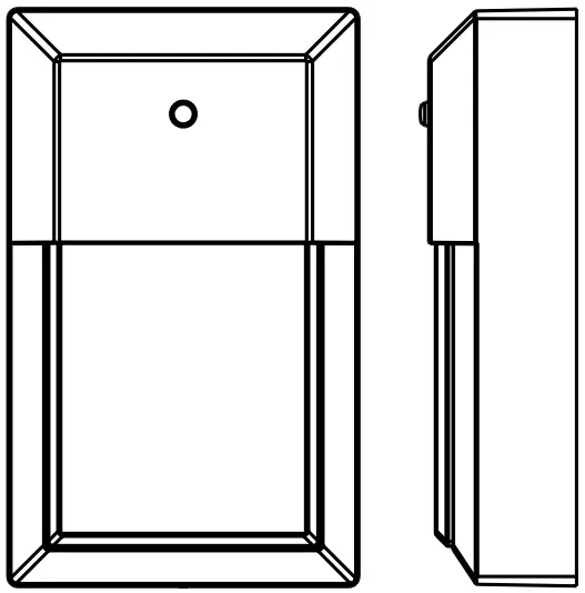 Euri Lighting EOL-WL02BK-2100e LED Commercial Fixture Mini Wall Pack