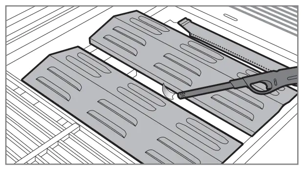 MUSTANG G611A OK XL Outdoor Fridge Faucet 4 Burner - fig12