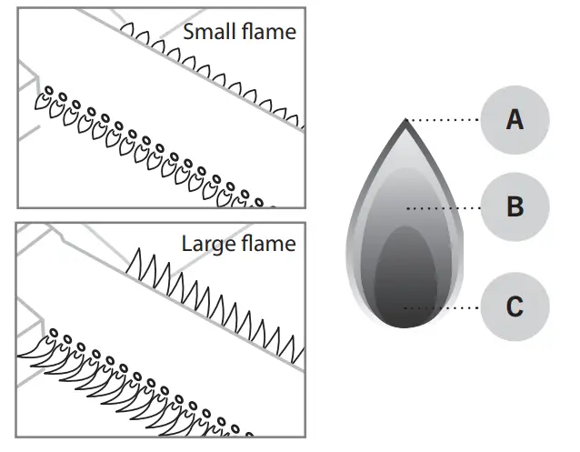 MUSTANG G611A OK XL Outdoor Fridge Faucet 4 Burner - fig14