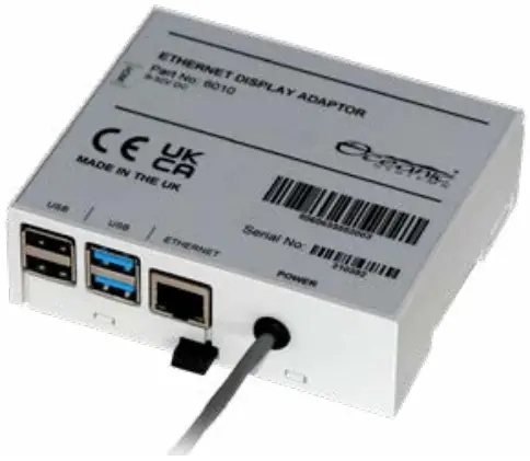 Oceanic SYSTEMS 6010 Ethernet to HDMI Adaptor A1