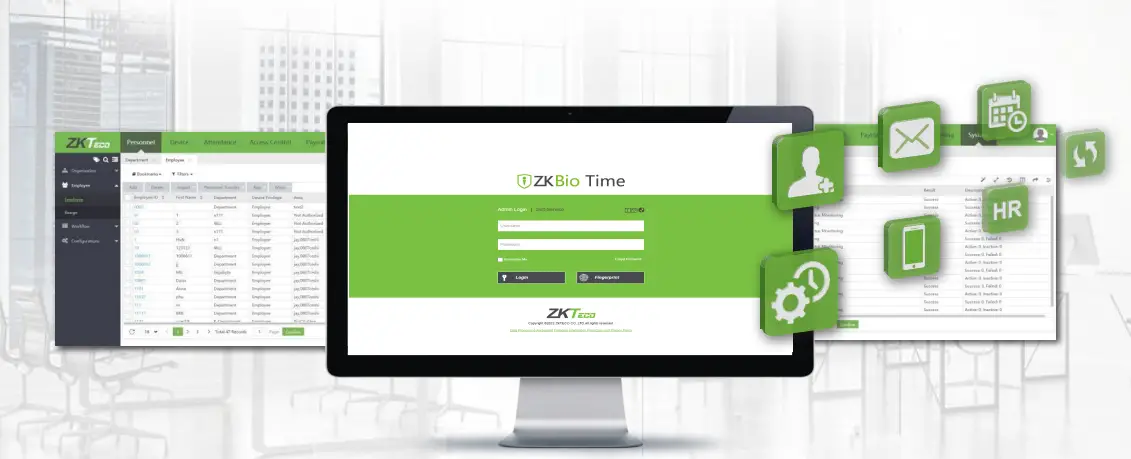 ZKTeco Time Powerful Web based Time and Attendance Management Software