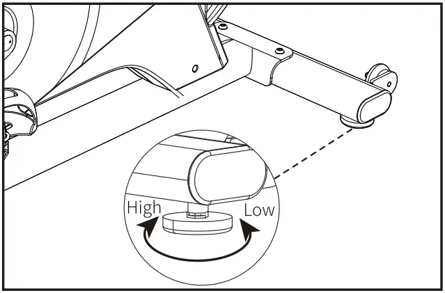 YESOUL YS 002 M1 Spin Smart Cycling Bike - Adjust bIKE 4
