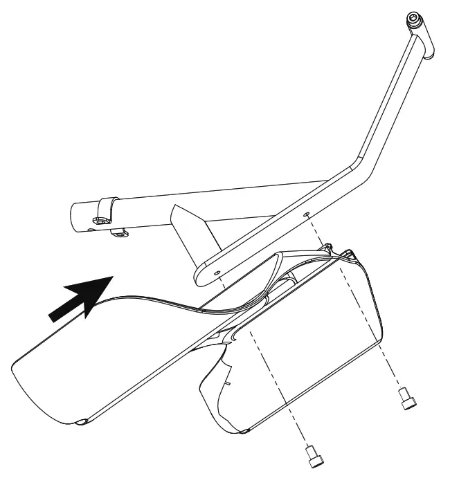 YESOUL YS 002 M1 Spin Smart Cycling Bike - Bottle holder 2