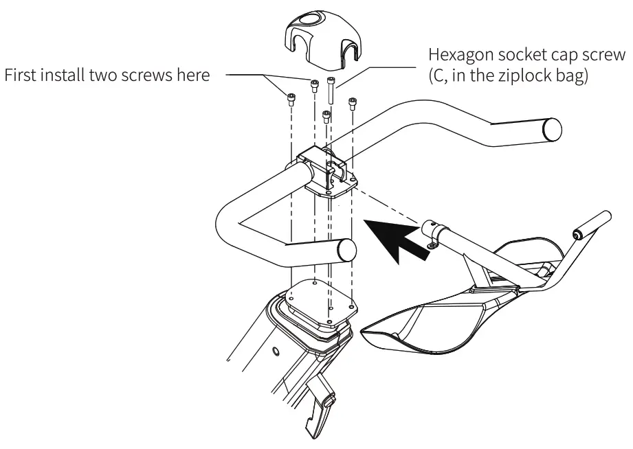 YESOUL YS 002 M1 Spin Smart Cycling Bike - Bottle holder 4