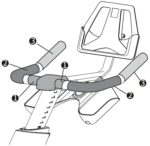 YESOUL YS 002 M1 Spin Smart Cycling Bike - Saddle Position 4