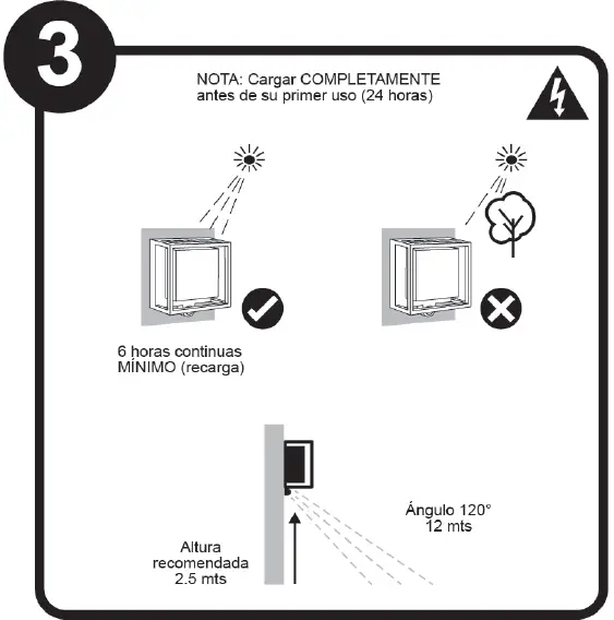tecnolite 3SOLLED18VCD30G Outdoor Light 3