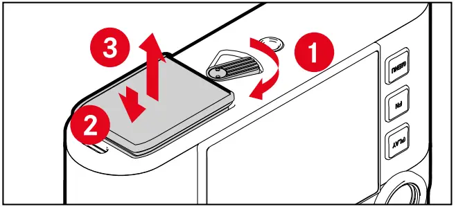 CHANGING THE BATTERY