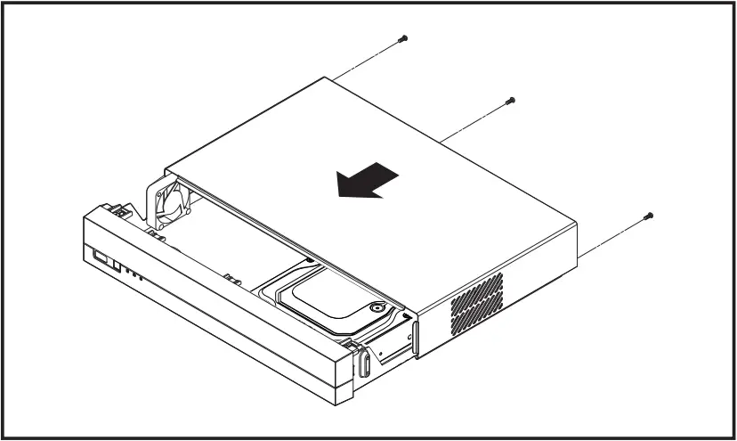 ARD-1610 - Installing the HDD 10