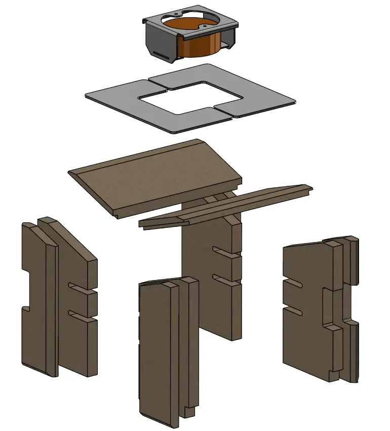 Mendip Stoves SE Woodland SE Multi fuel Stove - set