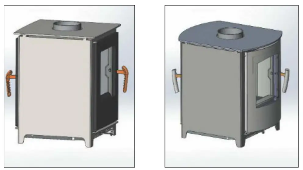 Mendip Stoves SE Woodland SE Multi fuel Stove