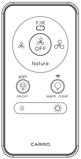 CARRO Integrated LED Indoor Outdoor Nickel DC Motor Smart Ceiling Fan w Light Remote - fig 15
