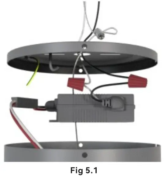 CARRO Integrated LED Indoor Outdoor Nickel DC Motor Smart Ceiling Fan w Light Remote - fig 9