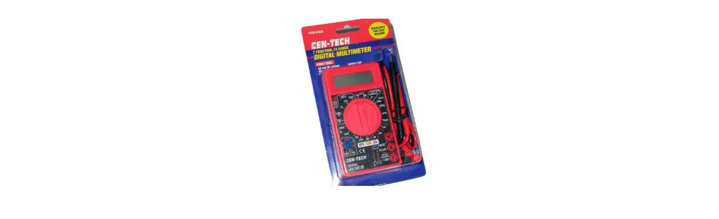 Cen-tech Digital Multimeter Manual Cen-tech Digital Multimeter Manual