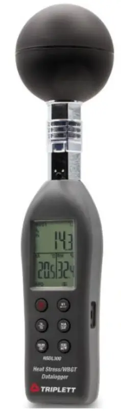 TRIPLETT HSDL300 Heat Stress WBGT Datalogger