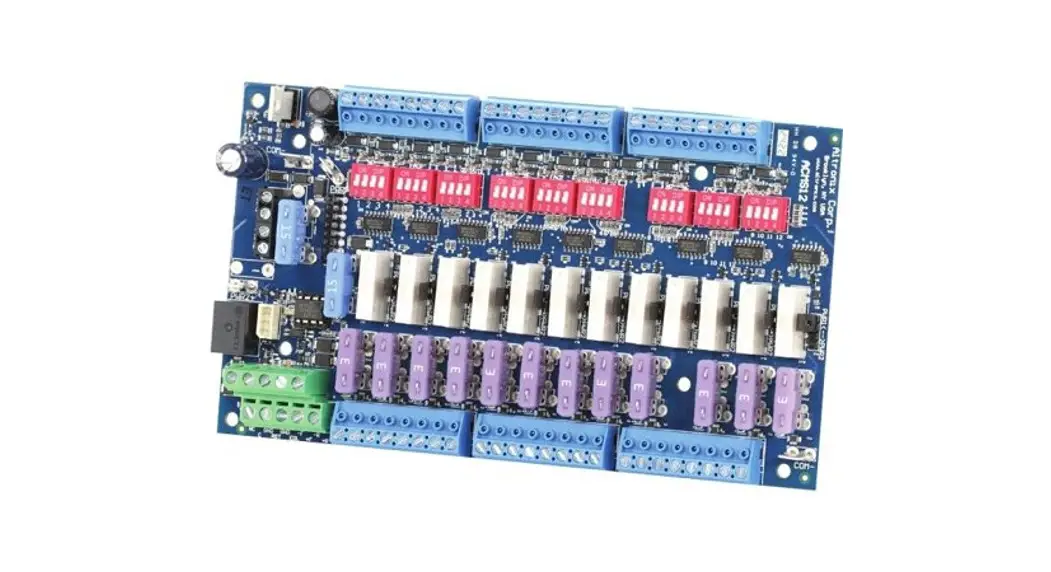 Altronix Acms12 Series Sub Assembly Access Power Controllers Installation Guide