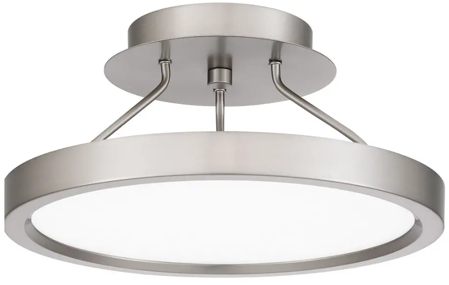 OST1811BN Outskirts LED Semi-Flush Mount Ceiling Light