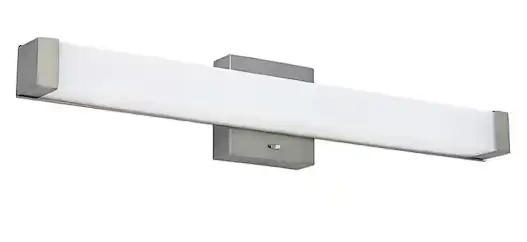 Unbranded 2278-25-BN-L 1-Light Brush Nickel LED Vanity Light Bar-product