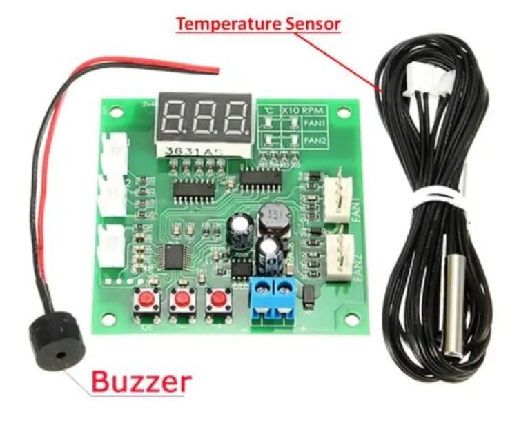 Handson Technology DRV1017 2-Channel 4-Wire PWM Brushless Fan Speed Controller