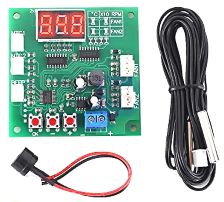 Handson Technology DRV1017 2-Channel 4-Wire PWM Brushless Fan Speed Controller