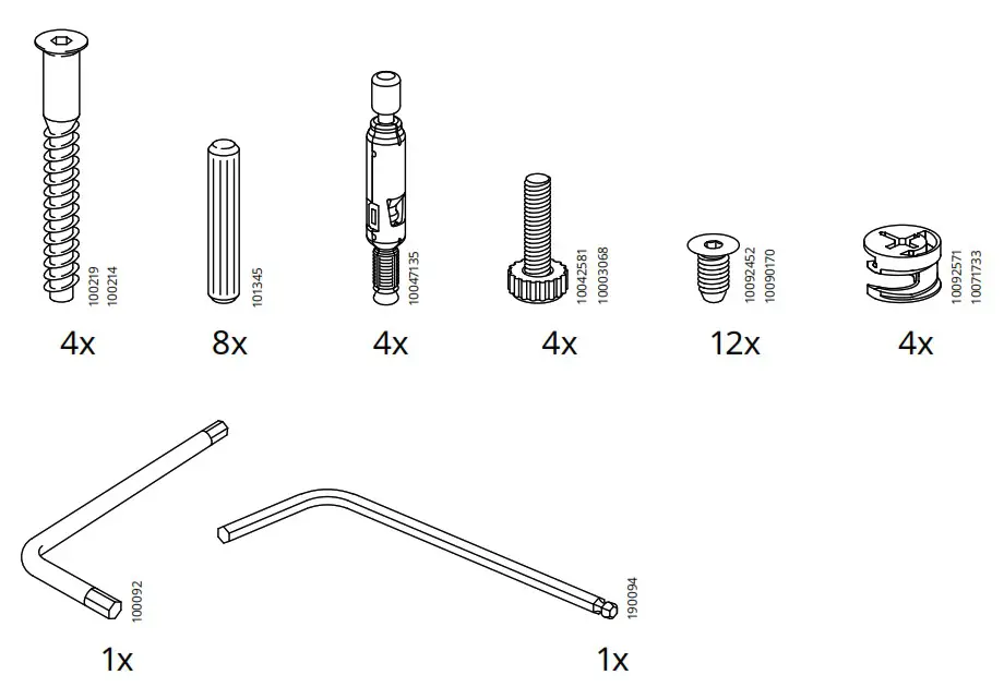 IKEA JÄTTESTA Side Table - fig 1