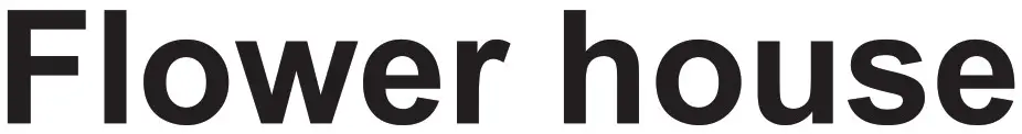 Flower house logo