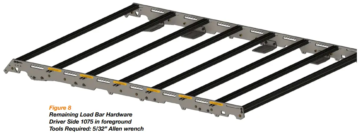 UPTOP Alpha Defender 110 Roof Rack - Figure 2