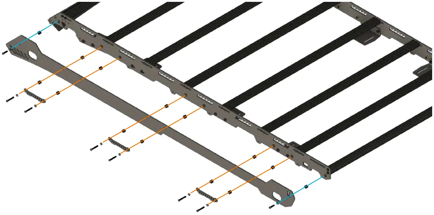 UPTOP Alpha Defender 110 Roof Rack - Figure 6