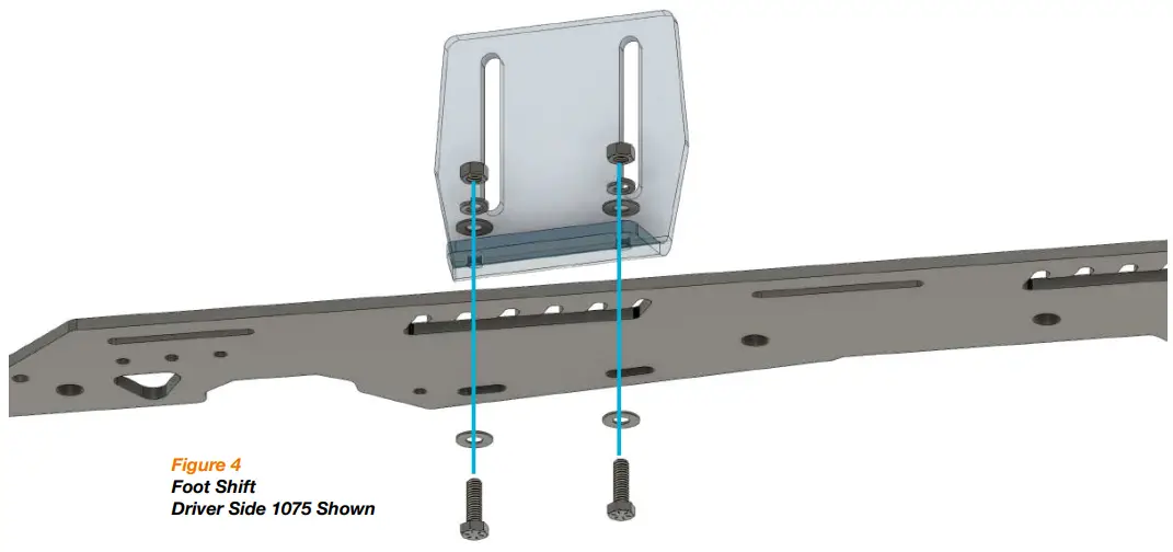 UPTOP Alpha Defender 110 Roof Rack - Foot Shift
