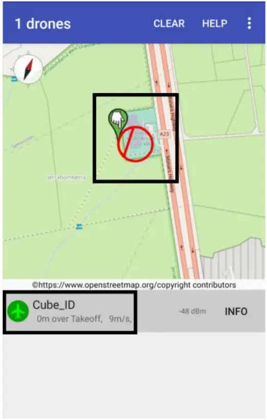 CubePilot Cube ID for Broadcasting UAVs Flight - Testing 2