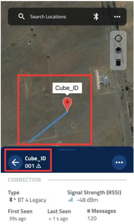 CubePilot Cube ID for Broadcasting UAVs Flight - Testing