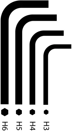 LeKKeR Jordaan Plus Electric Bike - Allen key