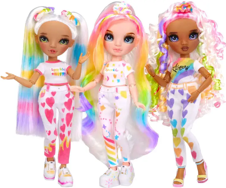 LOL Surprise 594123C3 Rainbow High Color and Create Fashion DIY Doll with Green Eye
