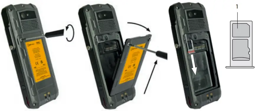 INSERT/REMOVE SIM CARD